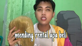 mending rental apa beli kostum buat event jejepangan ??