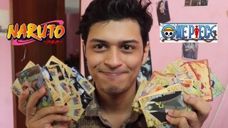 Opening Naruto vs One Piece Cards & More (HINDI)