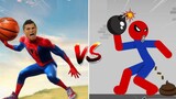Funny Stickman Funny Moments (254)