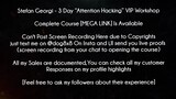 Stefan Georgi Course 3 Day “Attention Hacking” VIP Workshop download