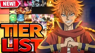 SKILL PAGE TIER LIST (JULY 2023) AMAZING SKILL CARDS FOR F2P PLAYERS (PVE/PVP) | Black Clover Mobile