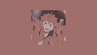 hinata’s playlist (slowed & reverb)