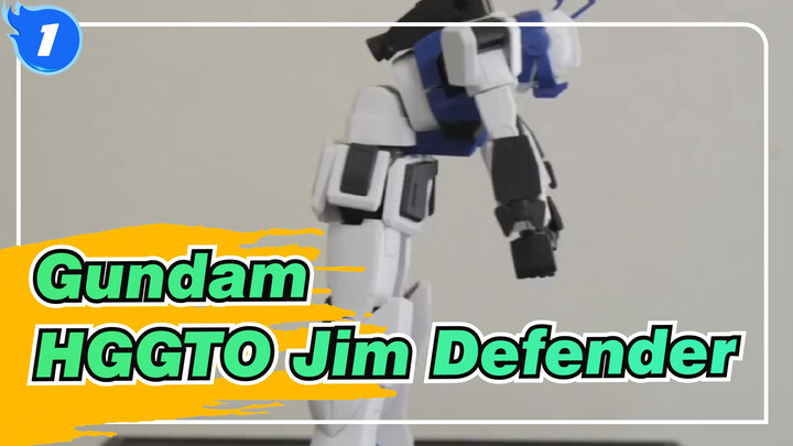 Gundam|【Without Subtitles】Simple Test of HGGTO Jim Defender_A1
