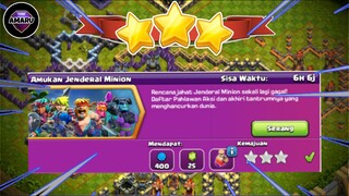 Cara mudah selesaikan event Amukan jenderal minion || Clash of Clans Gameplay