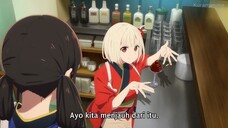 Lycoris Recoil: Friends Are Thieves of Time episode 3 sub indo