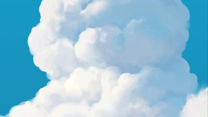 [Hội họa] Hướng dẫn cách vẽ mây đơn giản bằng bảng vẽ điện tử