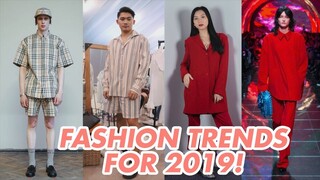 TOP FASHION TRENDS FOR 2019 + THRIFT HAUL AND TRY ON | WE DUET