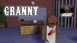 Monster School: GRANNY INVADE MONSTER SCHOOL - Horror Minecraft Animation