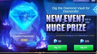 DIAMOND VAULT 💎💎💎 NEW EVENT DIGGING DIAMONDS