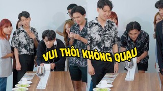 Hấp Dẫn | Thử Thách Giọt Nước Tràn Ly Cực Khó cùng Chị Ba và Anh Thám Tử | Vui Thôi Không Quạu 110