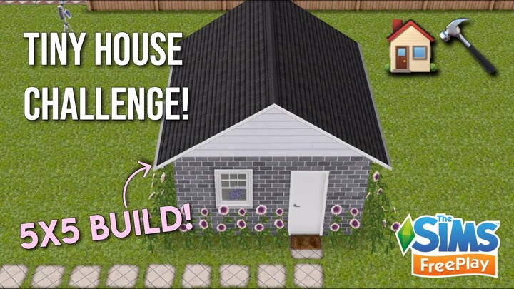 5x5 TINY HOUSE CHALLENGE || The Sims Freeplay || SimsAreBae