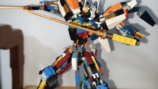 I have been making Lego mechas for a long time.