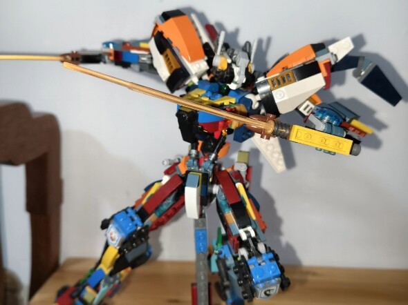 I have been making Lego mechas for a long time.