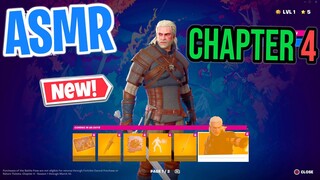 ASMR Gaming 😴 Fortnite Chapter 4 Season1 Battle Pass Thoughts and Reaction 🎮🎧 Relaxing Whispering 💤