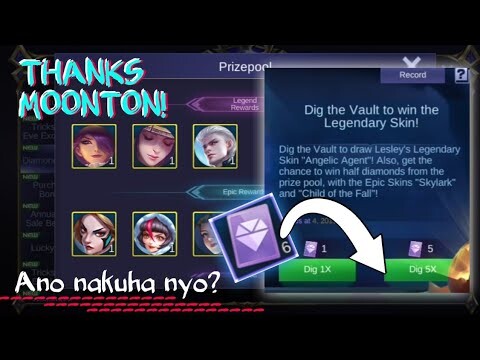 FREE SKIN sa VAULT EVENT kunin nyo na din sa inyo