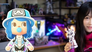 How to get a B-station limited edition RG unicorn for free? Animal Crossing clothes Gundam clothes s