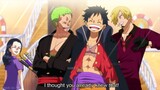 The Straw Hats' Reaction When Luffy Reveals the Vice Captain of the Crew - One Piece