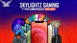 A SKYLIGHTZ GAMING GIVEAWAY | 1ST ANNIVERSARY | IPHONE 12 PRO MAX & PC SETUP | RULES APPLIES!