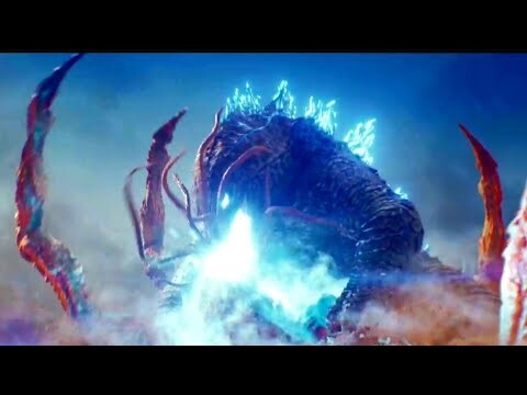 Godzilla Vs Scylla || Fight Scene HD || Godzilla X Kong: The New Empire || Opening sequence