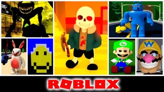 SANS & More in The Evil Elevator By @RemZa582007 [Roblox]