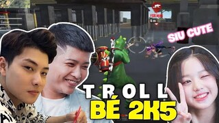 [Free Fire] Lưu Trung Cùng Nhã Béo Troll Chị Gái 2k5 Cười Đau Bụng | Lưu Trung TV