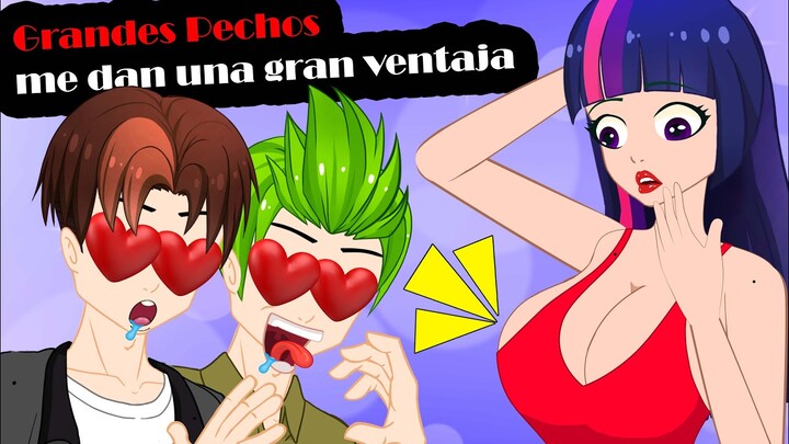 Grandes Pechos me dan una gran ventaja - así es mi vida historia animada - asi es la vida serie