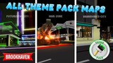 🖌️ ALL THEME PACK FREE + GAMEPASS MAPS!! In Brookhaven 🏡RP // Hxyila