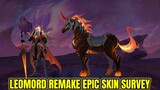 Leomord New Remake Epic Skin Limited Survey | MLBB
