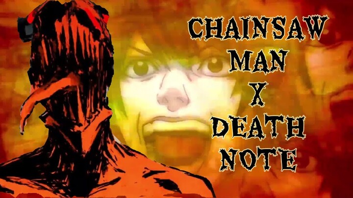 What if Chainsaw Man had an opening in the style of Death Note OP 2?