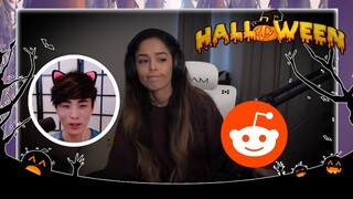 THE MOMENT RAE REALIZED THAT SYKKUNO IS THE IMPOSTER | Valkyrae Reddit Video (Halloween Special)