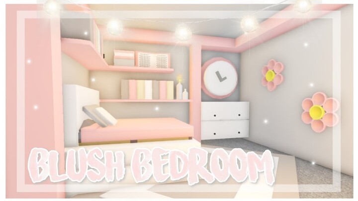β™΅ π��Έ Blush Pink Bedroom Speedbuild β™΅ β–�οΈ� adopt me speedbuildβ–�οΈ� || Official Pineapples