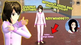 CHANGE CLOTHES ANYWHERE TUTORIAL ✨ [SAKURA SCHOOL SIMULATOR]