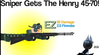 New Sniper Gets The Henry 45-70 Rifle