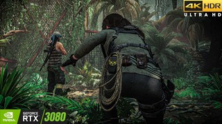 Lara Croft Becomes Rambo - Stealth Kills [4K UHD 60FPS] Shadow Of the Tomb Raider