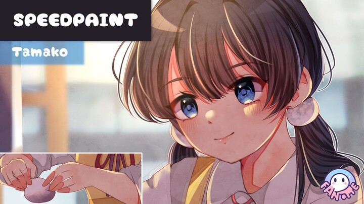 SPEEDPAINT_Tamako Market_Kitashirakawa Tamako