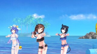 【4K】I’m so sorry that the swimsuit is so cute/Cute くてごめん～