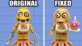 Fixed VS Original Lego Animatronics in Five Nights at Freddy's #1