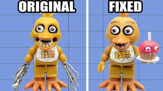 Fixed VS Original Lego Animatronics in Five Nights at Freddy's #1