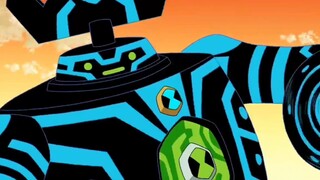 《ben10三幻神之一时钟王合体版第一次登场超燃》少年骇客第一季到全面进化再显神威全都有