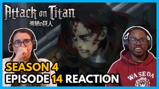 SAVAGERY! Attack on Titan Season 4 Episode 14 Reaction