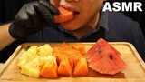 ASMR EATING FRESH FRUITS WITH LOCALJAX SPECIAL RECIPE | NO TALKING | REAL EATING SOUNDS