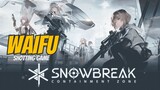 Snowbreak Containment Zone third person shooter waifu gameplay - low end pc