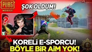 KORELİ E-SPORCUYU EVİME ÇAĞIRDIM! VS ATTIK, OYUNCULUĞUNA İNANAMADIM! / PUBG MOBİLE