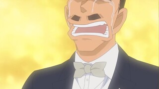 I want to see Kogoro throw Shinichi over the shoulder! Speaking of Ran's wedding, Conan is involved 