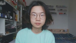 On the last day of summer vacation, I cut off my hair that I had grown for 478 days