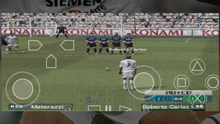 Roberto Carlos free kick winning eleven PS2