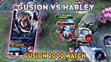 Gusion 2k Match Top Global Gusion Solo Rank in Mythical Glory