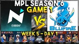 NXP SOLID VS BLUFIRE (GAME 1) | MPL PH S6 WEEK 5 DAY 1