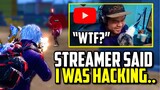 STREAMER CALLED ME HACKER ON STREAM AFTER THIS SPRAY! | PUBG Mobile