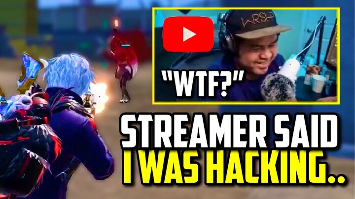 STREAMER CALLED ME HACKER ON STREAM AFTER THIS SPRAY! | PUBG Mobile